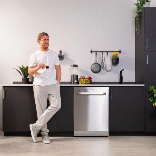 Geschirrspüler Cecotec Bolero Aguazero 6800 14 Maßgedecke C ABT Antibakteriell Inox AquaStop