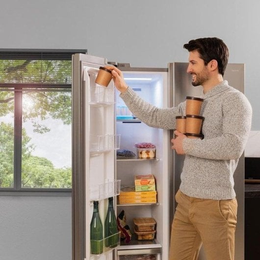 Cecotec Bolero CoolMarket SBS 592 Inox Frigorífico Americano E Acero Inoxidable