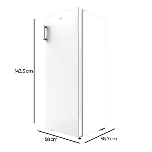 Cecotec Bolero CoolMarket 1D 242 White Frigorífico Una Puerta E Blanco