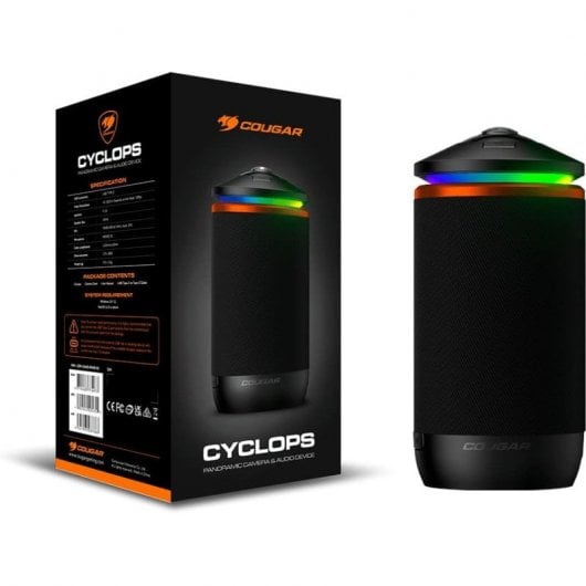 Fotocamera panoramica Cougar Cyclops FullHD per videoconferenze