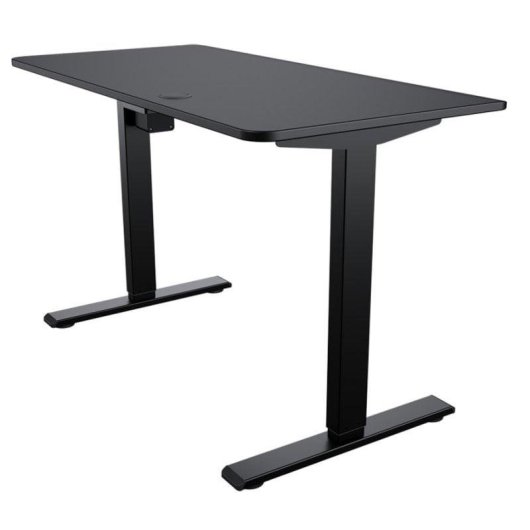 Escritorio Eléctrico Cougar Mossa Royal Negro Ajustable