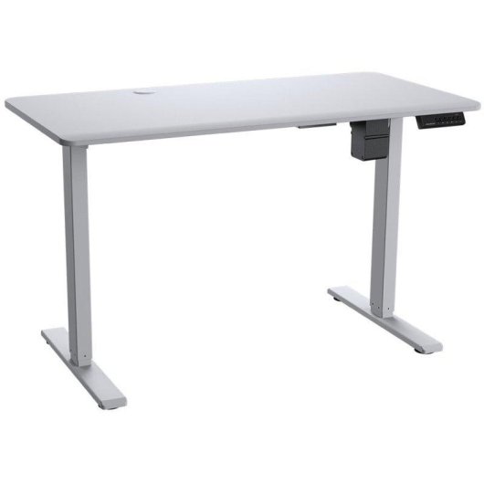 Escritorio Eléctrico Cougar Royal Mossa Blanco de Pie