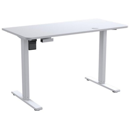 Escritorio Eléctrico Cougar Royal Mossa Blanco de Pie