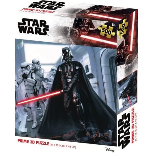 Prime 3D Puzzle Lenticular Star Wars Darth Vader and Stormtrooper