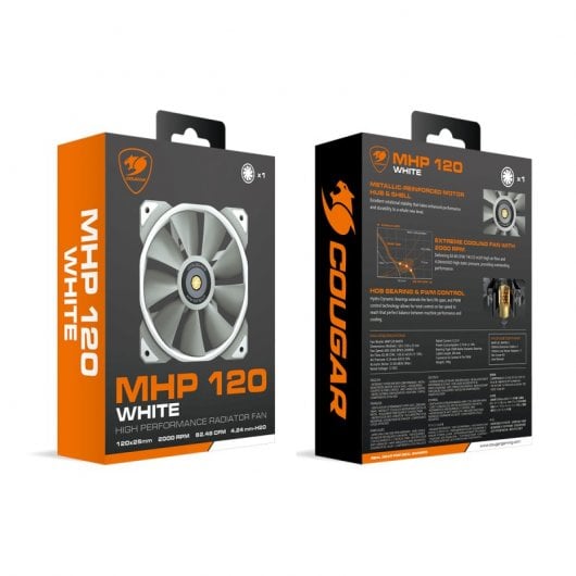 Cougar MHP 120 Single Ventilador Suplementario 120mm Blanco