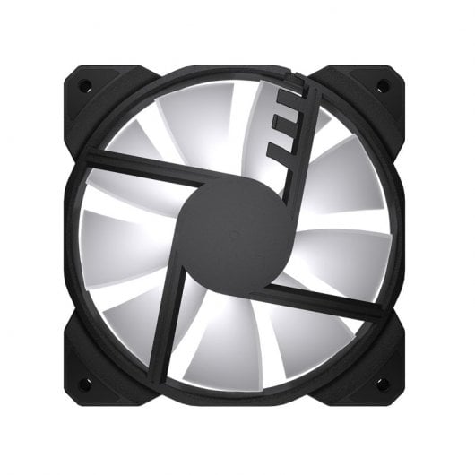 COUGAR Gaming CF-MHP12HB3-RGB Case per computer Raffreddatore d'aria 12 cm Nero, Bianco 3 pz