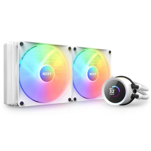 Kit di raffreddamento a liquido NZXT Kraken 280 RGB bianco