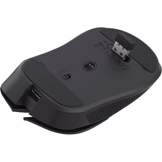 Mouse da gioco wireless Trust GXT 923W YBAR 7200 DPI nero