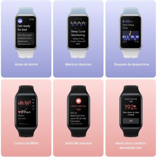 OPPO Band 2 AMOLED Pulsera de Actividad Negra