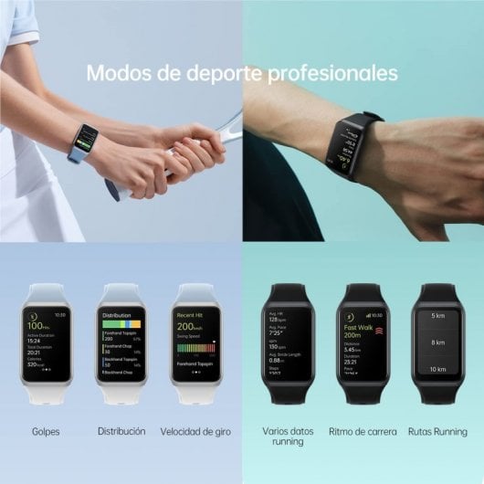 OPPO Band 2 AMOLED Pulsera de Actividad Negra