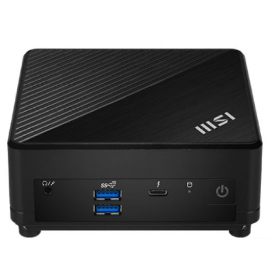 MSI Cubi 12M-058EU Mini PC Intel® Core™ i5 i5-1235U 8 Go DDR4-SDRAM 256 Go SSD Windows 11 Pro Noir