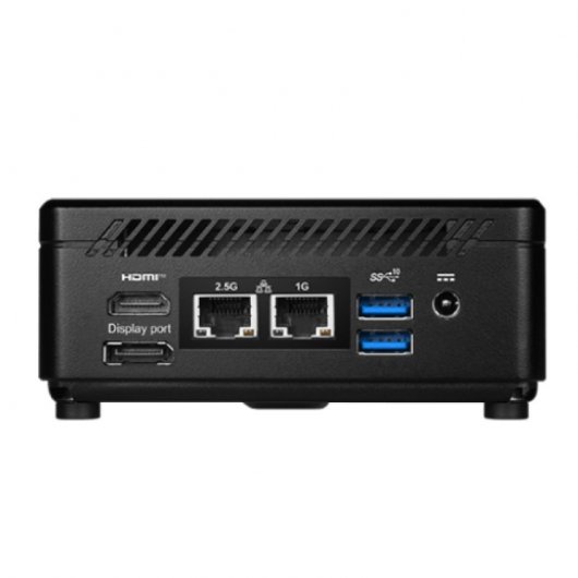 MSI Cubi 12M-058EU Mini PC Intel® Core™ i5 i5-1235U 8 Go DDR4-SDRAM 256 Go SSD Windows 11 Pro Noir