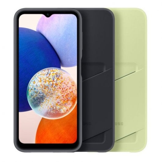 Samsung Galaxy A14 5G / A14 Card Slot Case Giallo