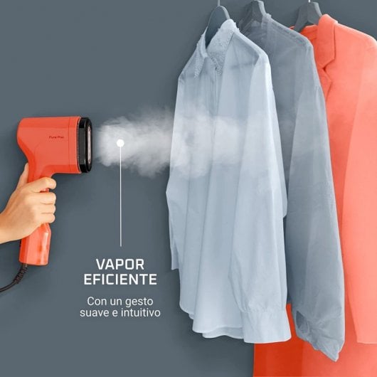 Rowenta Pure Pop DR2022D1 Plancha de Vapor Vertical 1300W Roja