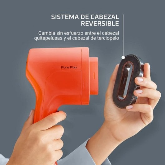 Rowenta Pure Pop DR2022D1 Plancha de Vapor Vertical 1300W Roja
