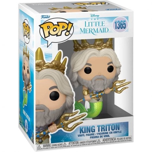 Funko Pop Disney La Sirenita Rey Poseidon King Triton