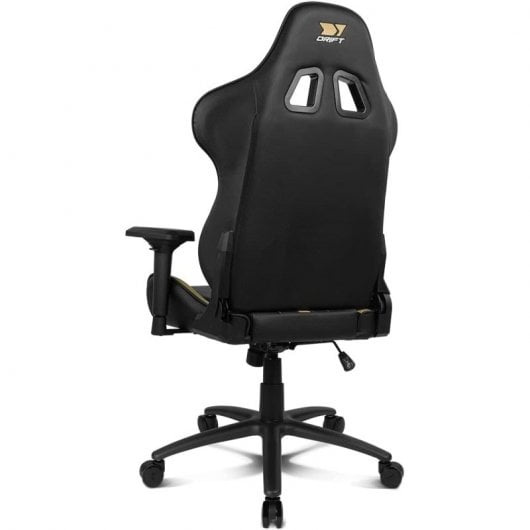 Drift DR350 Cadeira Gaming Preta/Dourada