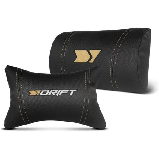 Drift DR350 Cadeira Gaming Preta/Dourada