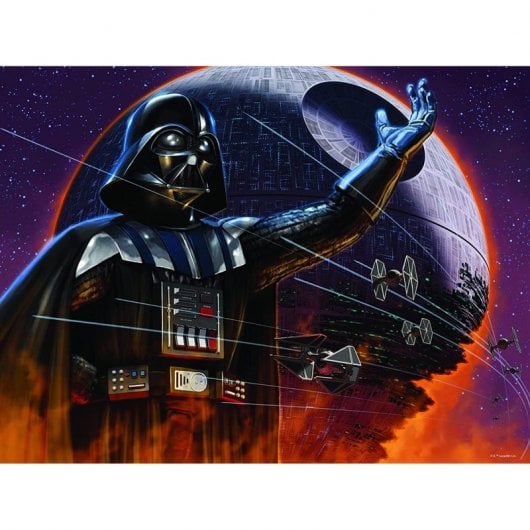 Prime 3D Puzzle Lenticular Star Wars Darth Vader y La Estrella de la Muerte 500 Piezas