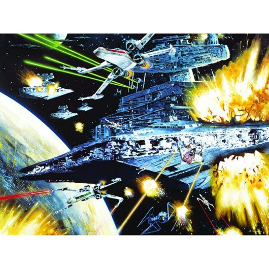 Prime 3D Linsenrasterpuzzle Star Wars Sternenzerstörer 500 Teile
