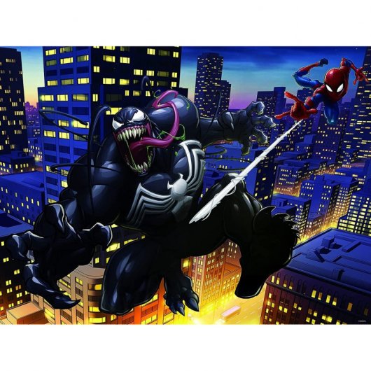 Prime Puzzle 3D Lenticolare Marvel Spiderman vs Venom 500 Pezzi