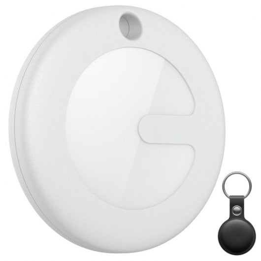 Leotec Localizador MiTag compatível com Apple porta-chaves Preto
