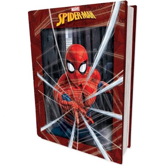 Prime Puzzle 3D Libro Lenticolare Marvel Spiderman 300 Pezzi