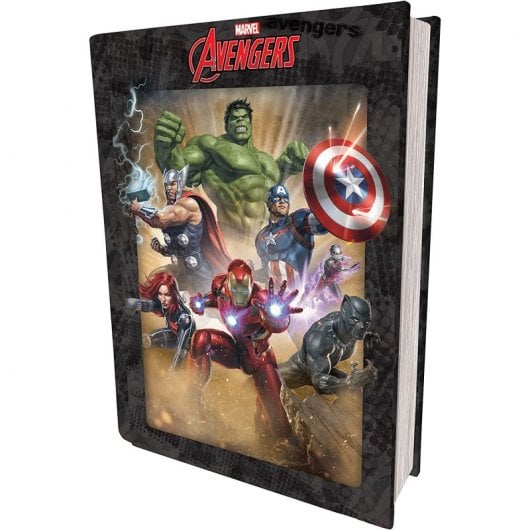 Prime Libro Puzzle 3D Lenticolare Marvel Avengers Originale 300 Pezzi