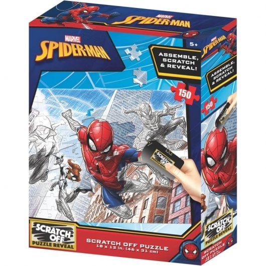 Prime Puzzle 3D da grattare Marvel Spiderman Multi Universo 150 pezzi