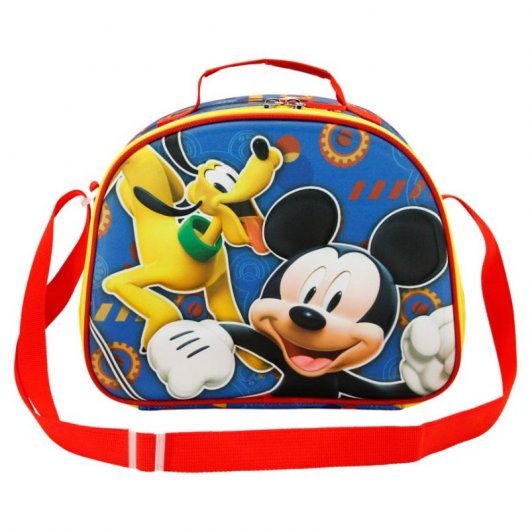 Karactermania Bolsa Portamerienda 3D Mickey Mouse Happy Friends