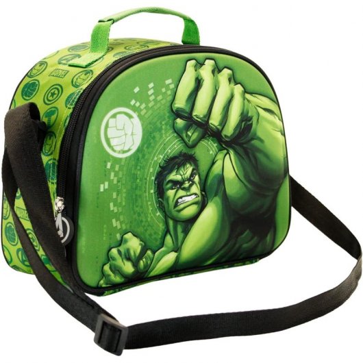 Karactermania Sac à Lunch 3D Hulk Fist Vert
