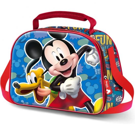 Karactermania Bolsa Portamerienda 3D Mickey Mouse Fun