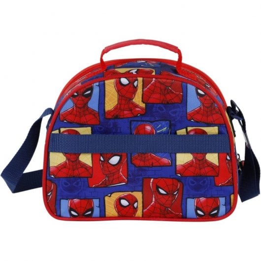 Karactermania 3D Spiderman Sides Sac à lunch Bleu