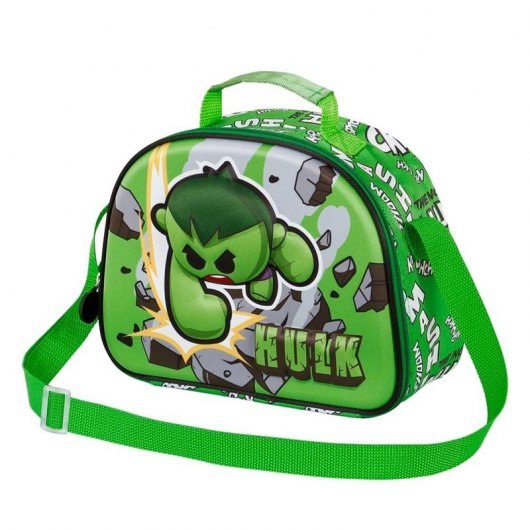 Karactermania Lunchtasche 3D Hulk Greenmass Green