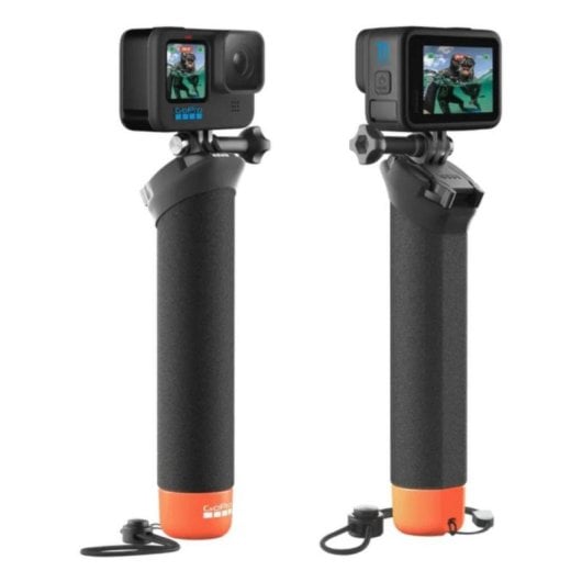 Mango Flutuante GoPro The Handler Preto/Laranja com Correia Antiderrapante