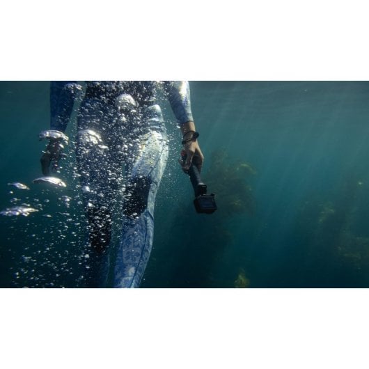 Mango Flutuante GoPro The Handler Preto/Laranja com Correia Antiderrapante