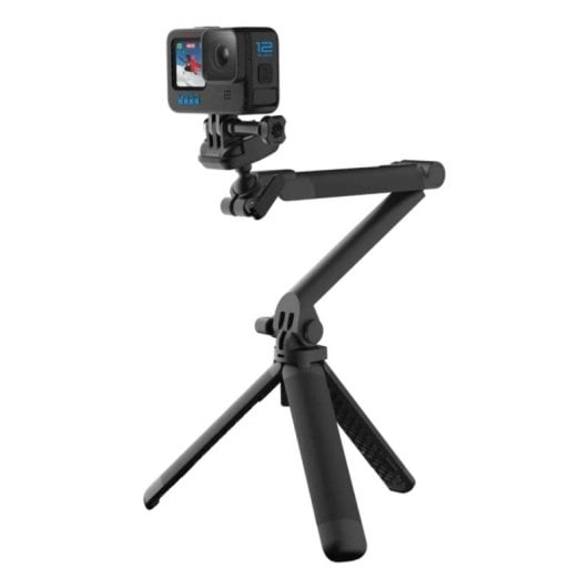 Mango flotante GoPro 3-Way 2.0 trípode/brazo extensible 360° con correa, 49,5cm, negro