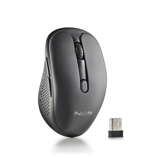 NGS EVO RUST mouse Mano destra RF Wireless Ottico 1600 DPI Nero