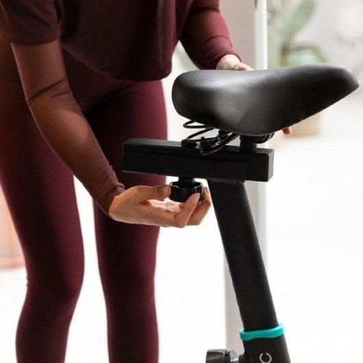 Bicicleta Indoor Cecotec Drumfit Indoor 10000 Teseo Volante 10kg LCD Suporte Dispositivos