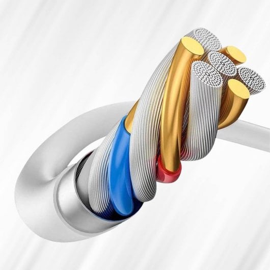 Xiaomi Cable USB a USB-C de Carga y Sincronización 6a de Intensidad 1m Blanco