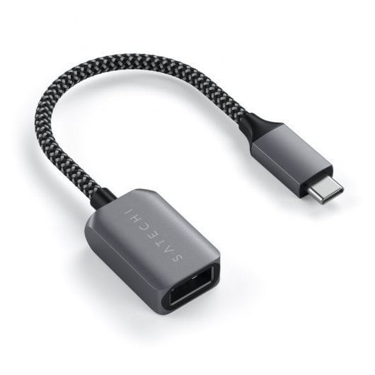 Adattatore Satechi da USB-C a USB 3.0 maschio/femmina Quick Transfer Grigio
