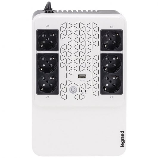 Legrand Keor ASI MULTIPLUG 800 GR gruppo di continuità (UPS) A linea interattiva 0,8 kVA 480 W 6 presa(e) AC