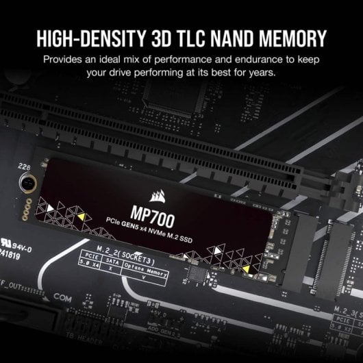 Corsair MP700 2 TB SSD M.2 PCIe Gen5 x4 NVMe 2.0