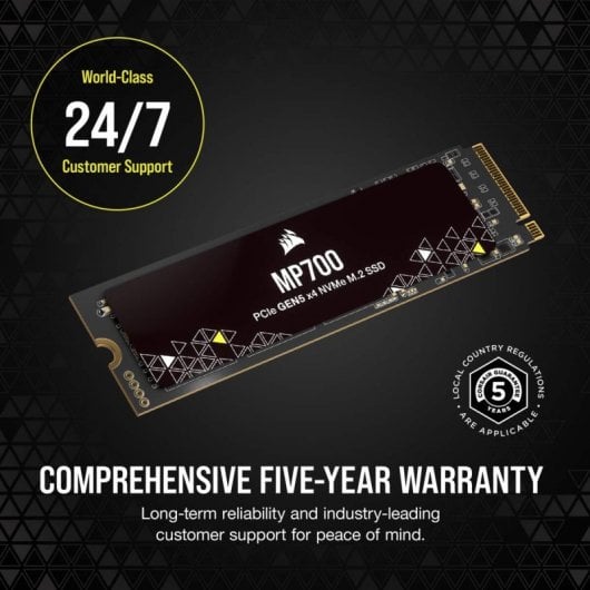 Corsair MP700 2 TB SSD M.2 PCIe Gen5 x4 NVMe 2.0