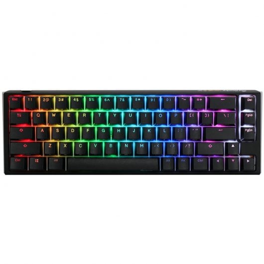 Tastiera meccanica Ducky ONE 3 Classic SF 65% sostituibile a caldo MX-Red RGB PBT