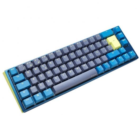 Ducky One 3 Daybreak SF 65% Hot-Swappable MX-Red RGB PBT Teclado Mecânico