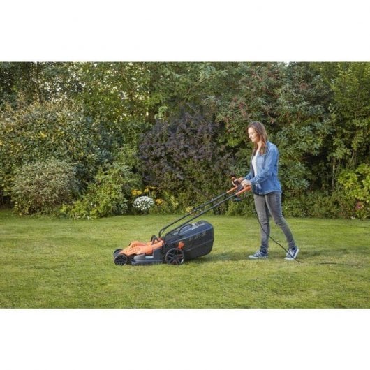 Black & Decker BEMW481BH-QS Cortacésped 1800W 42cm Manillar Bicicleta
