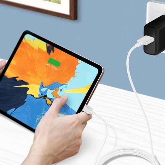 Cavo Samsung EP-DX310JW USB-C a USB-C 1.8m 60W Bianco Carica Rapida