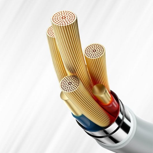 Samsung EP-DX510JWE Cable USB-C a USB-C Carga y Sincronización 5a 1.8m Blanco