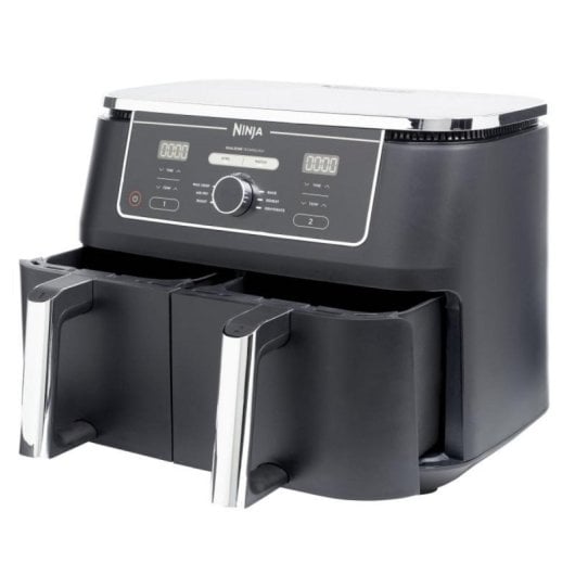 Friggitrice ad aria Ninja AF400EU 9.5L 2470W doppio scomparto pannello digitale
